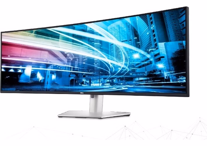 DELL U4924DW UltraSharp curved/ 49" WLED/ 32:9/ 5120x1440/ 5K/ 2000:1/ 8ms/ IPS/ HDMI/ USB-C/ DP/ USB/ RJ45/ 3Y Basic