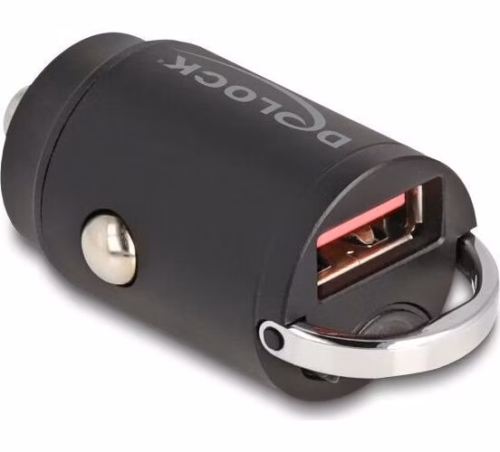 Delock Mininabíječka do auta, USB Typ-A, o výkonu 18 W