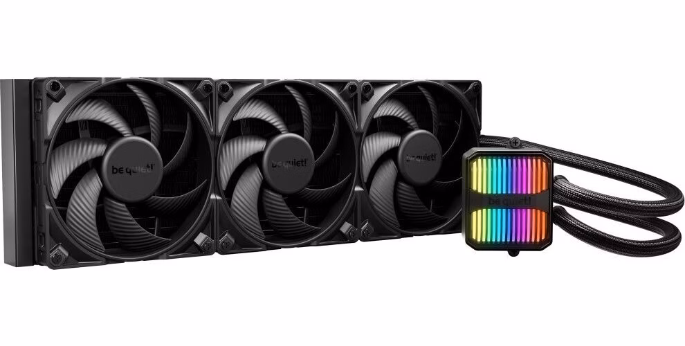 Be quiet! vodní chladič CPU Silent Loop 3 ARGB 420mm / 3x140mm PWM fan / Intel i AMD / černý