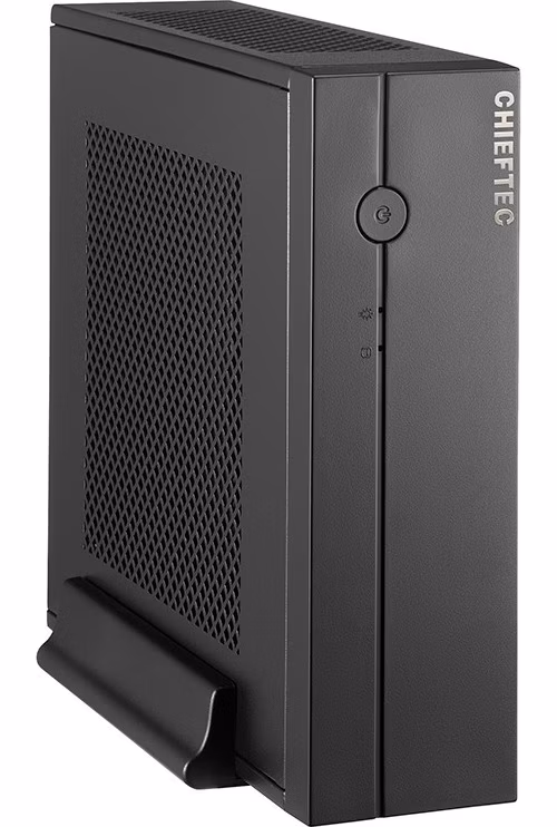 Skriňa CHIEFTEC Compact Series/mini ITX, IX-01B-OP, čierna, bez zdroja
