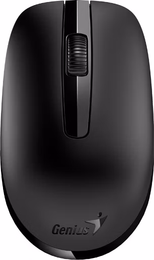 GENIUS NX-7007 Myš, bezdrátová, optická, 1200dpi, 3 tlačítka, Blue-Eye senzor, USB, černá