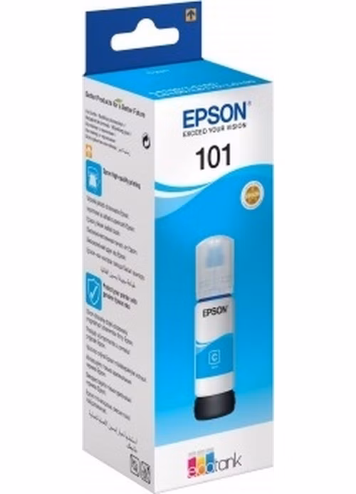 Epson inkoustová náplň/ T03V24A/ 101 EcoTank/ L6160/ L6170/ L6190/ L4150/ L4160/ Modrá