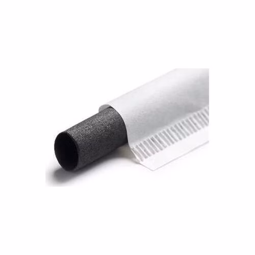 EURO STRAWS - Přírodní minerální brčko Shakey 8x230mm, Charcoal Black, 160ks, jednotlivě baleny