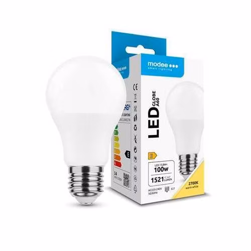 Modee E27 13,8W A60 LED teplá 2700K
