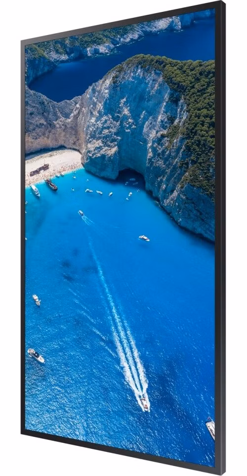 Samsung Outdoor Signage OM75A / 75"/ 4K / ADS / 2x HDMI / DP / USB / LAN / RS232 / WiFi / VESA / IP5X /