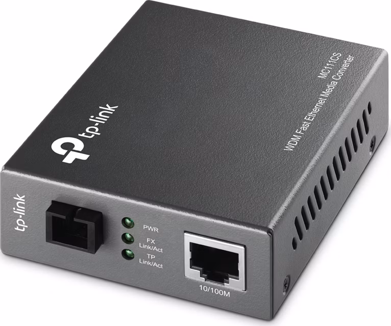 TP-Link MC111SK FE WDM SM 20km SC 1550nmTX/1310nmRX Media Conv.
