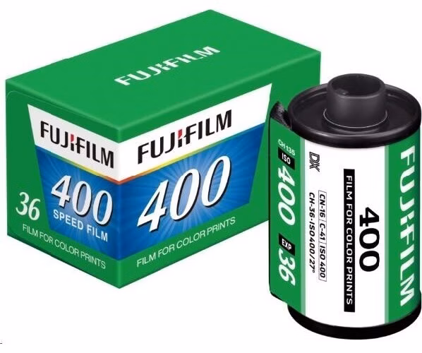Fujifilm 136 FUJIFILM 400 36EX1 - negativní film / kinofilm (alternativa Kodak, Agfa)