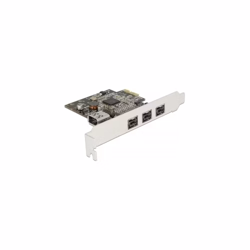 Delock PCI Express Karta > 3 x externí FireWire B + 1 x interní FireWire A