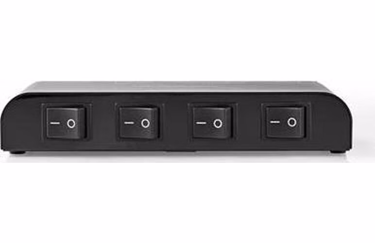 Nedis ASWI2604BK - Ovládací Panel Reproduktoru | 4cestný | Svorka | Černý