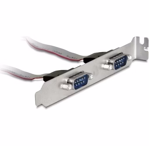 Delock Záslepka do slotu 2x Serial port DB9 (27 cm)
