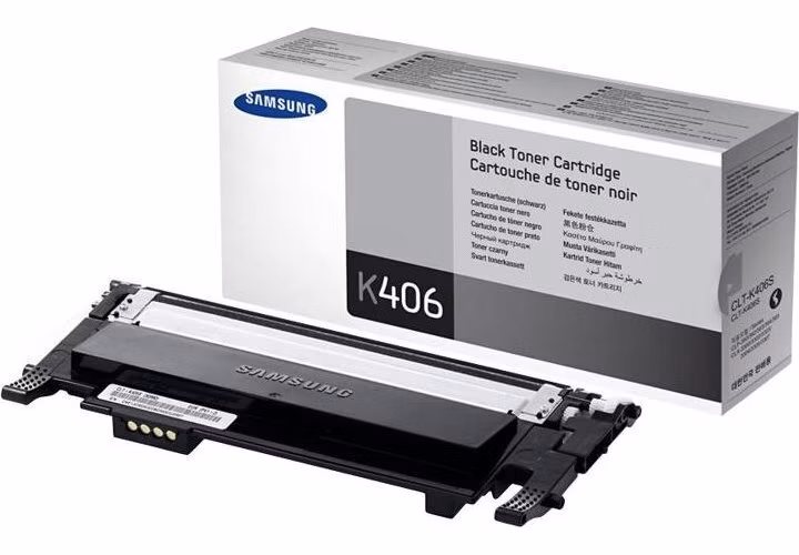 HP - Samsung toner černý CLT-K406S pro CLP-360/365,CLX-3300/3305/C410/C460/C467 - 1500 stran