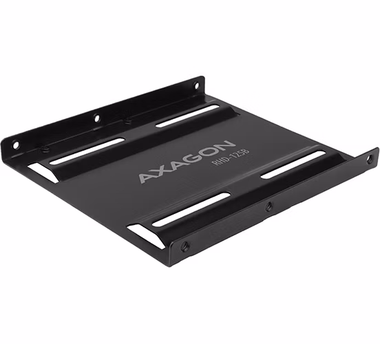 AXAGON RHD-125B, kovový rámček pre 1x 2.5" HDD/SSD do 3.5" pozície, čierny