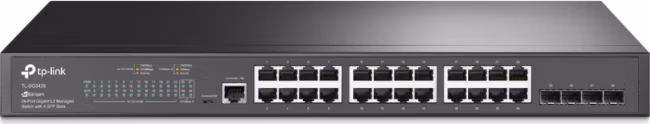 TP-Link SG3428 24xGb 4xSFP L2 managed switch Omada SDN