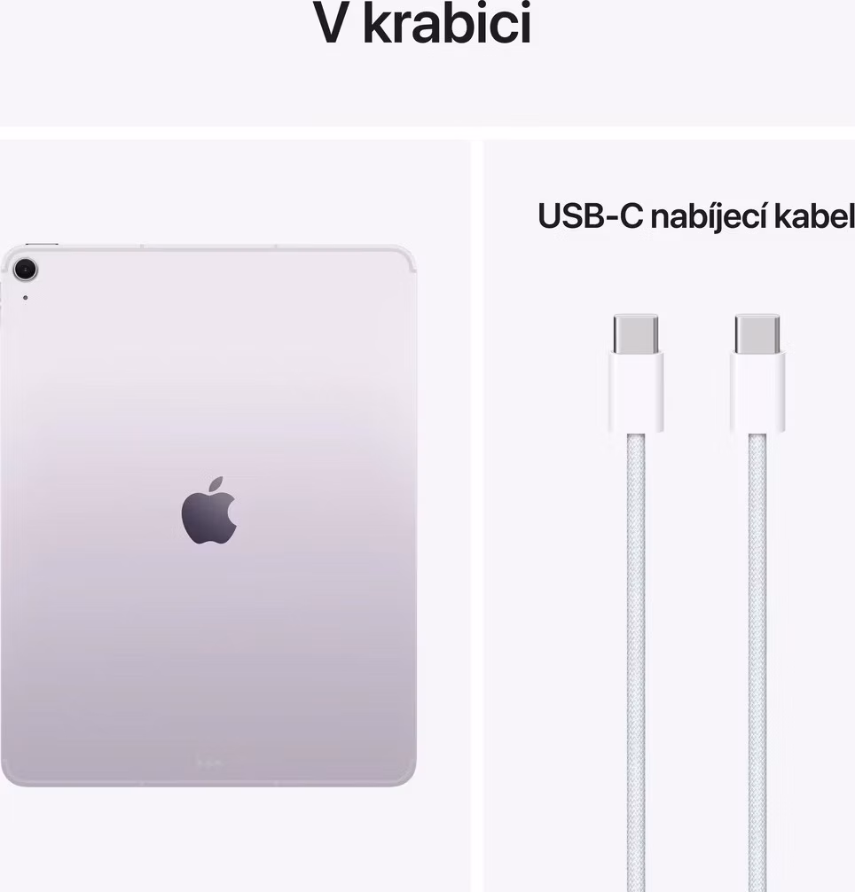Apple iPad Air 13" (M4) - 2026/Wi-Fi + Cellular/13"/2732x2048/12GB/128GB/iPadOS26/Purple