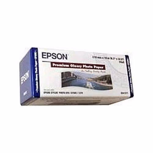 EPSON Premium Glossy Photo Paper Roll, 210 mm x 10 m, 255 g/m2