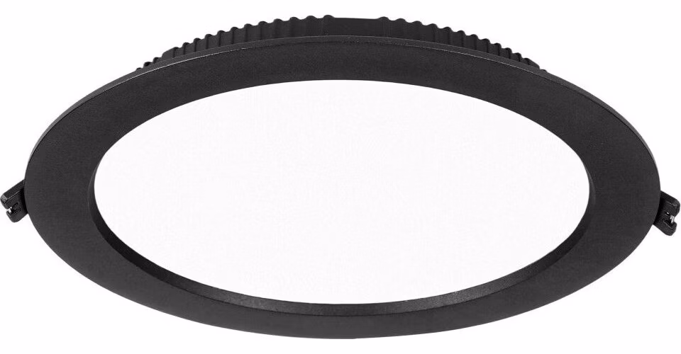 IMMAX NEO DOWN SMART podhledové (stropní) svítidlo, 23cm, 36W, s podporou BEACON, CCT, stmívatelné, Wi-Fi, TUYA, černé