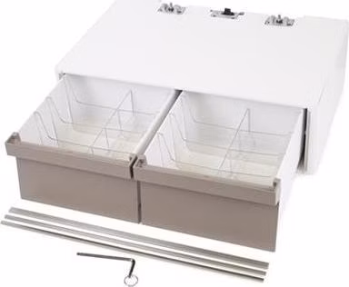ERGOTRON CareFit™ Pro Double Tall Drawer, dodatečný vysoký šuplík k vozíku Carefit