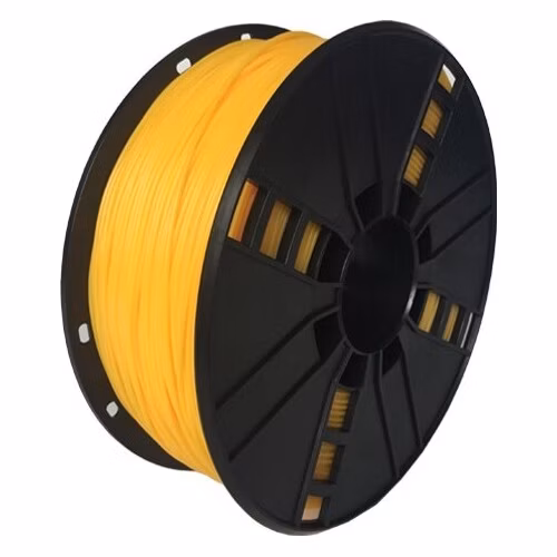 GEMBIRD Tisková struna (filament), TPE flexibilní, 1,75mm, 1kg, žlutá