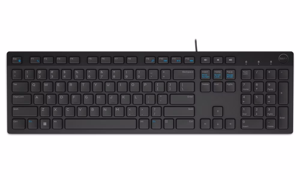 DELL klávesnice KB216/ multimediální/ Italská/ USB/ drátová/ černá