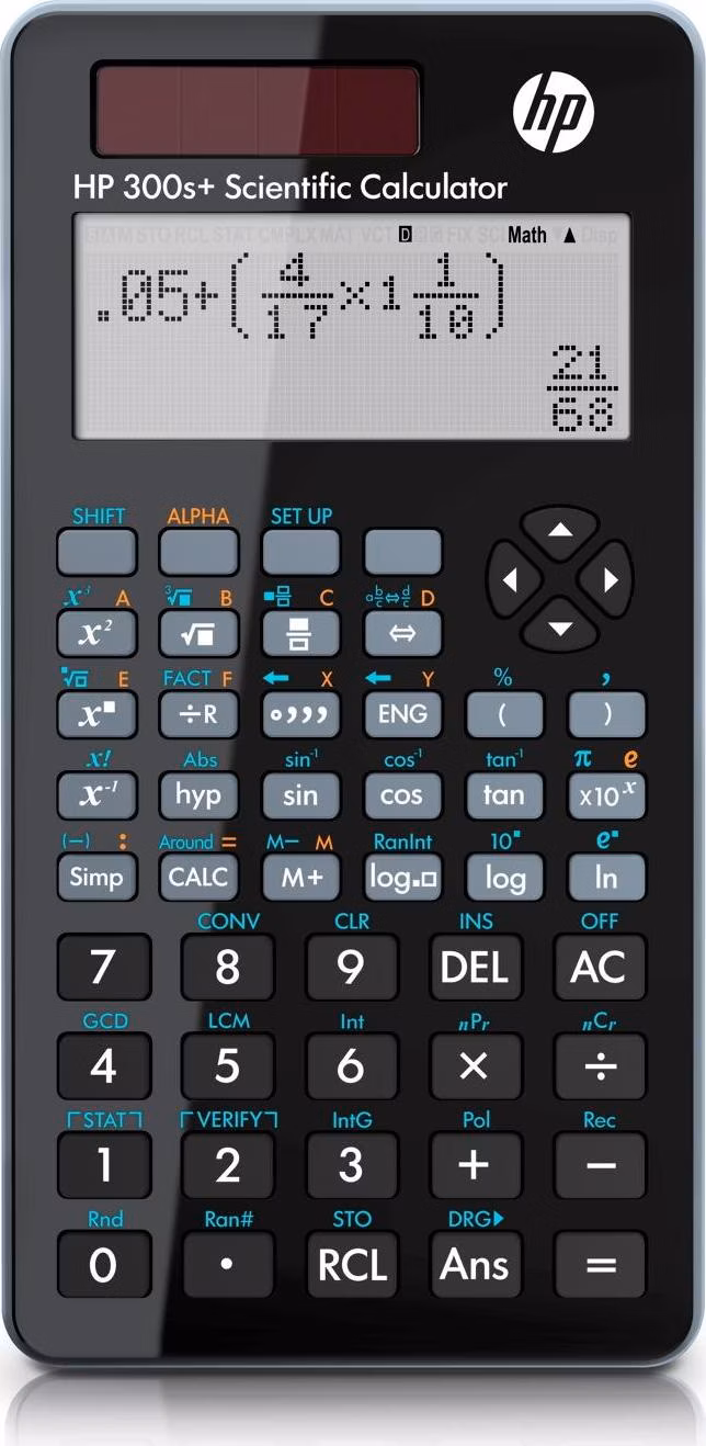 HP-300SPLUS / vedecká/školská kalkulačka