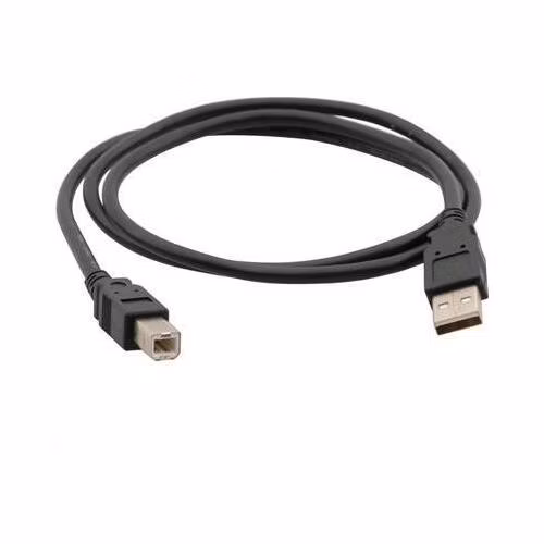 C-TECH Kabel USB A-B 3m 2.0, černý