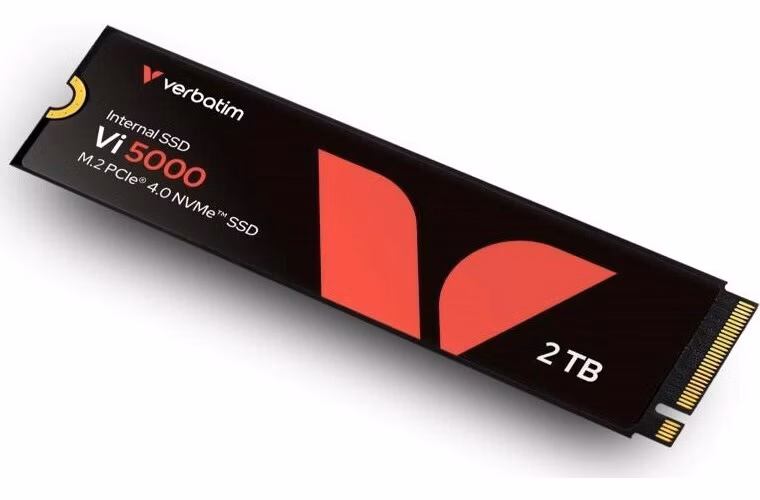 VERBATIM SSD Vi5000 Internal PCIe NVMe M.2 SSD 2TB , W 4300/ R 5000 MB/s