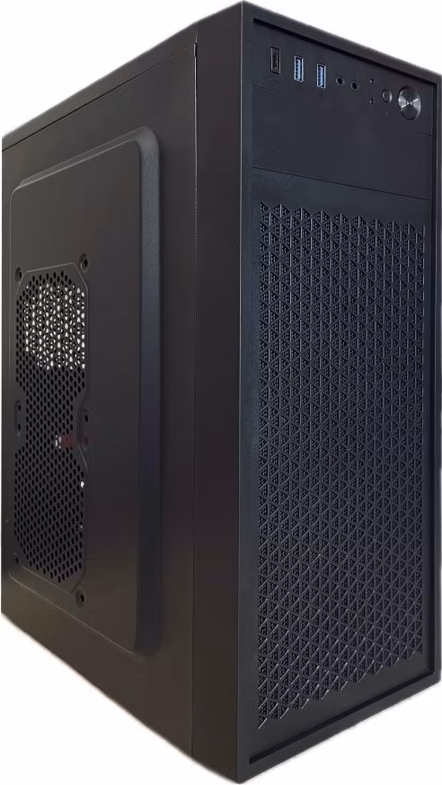 EUROCASE MidT ML N6-530B / bez zdroje / 2x USB 3.0  / USB-C / černá