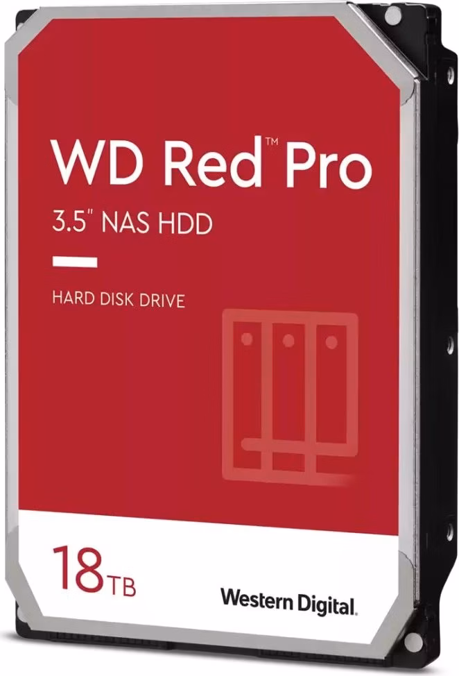 WD RED Pro 18TB / WD181KFGX / SATA 6Gb/s /  Interní 3,5" / 512MB