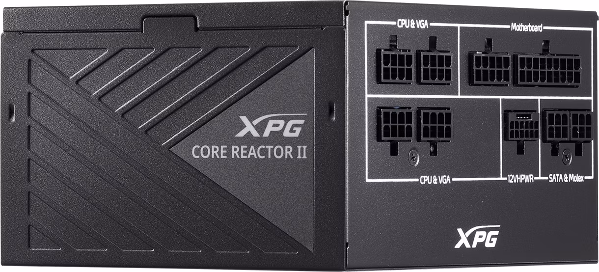ADATA XPG zdroj CORE REACTOR II 850W, 80+ GOLD, Plně Modularní, ATX 3.0