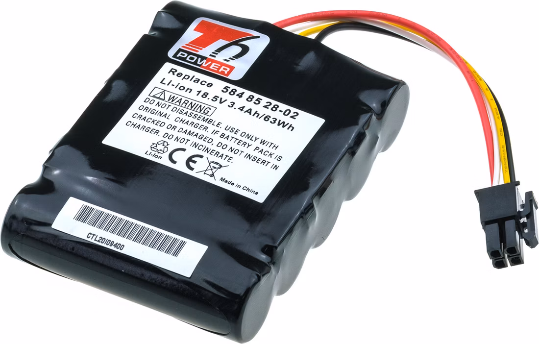 Batéria T6 Power pre Gardena R130Li, R160Li, Sileno +, 18,5 V, 3400mAh, 63Wh, Li-ion