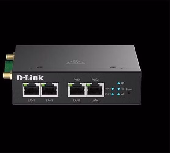 D-Link DWM-314-TP 4G Multi-Connect M2M Industrial VPN PoE Modem Router