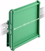 Delock Držák desky (107 mm) pro DIN lištu délky 10 cm