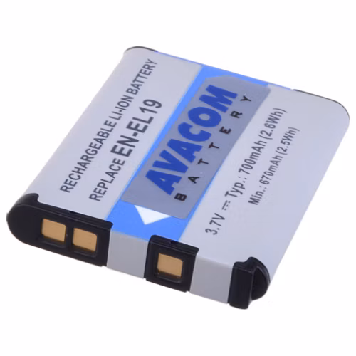 AVACOM Náhradní baterie Nikon EN-EL19 Li-ion 3.7V 700mAh 2.6Wh