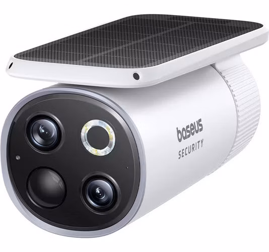 Baseus Venkovní kamera Security S1 Pro 3K (sada 2ks++centrální stanice) bílá