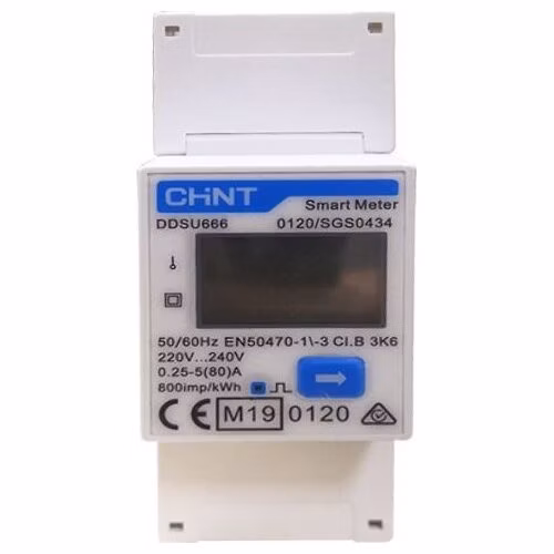 Chint Smartmeter DDSU666 / Jednofázový / pro měníče Solax