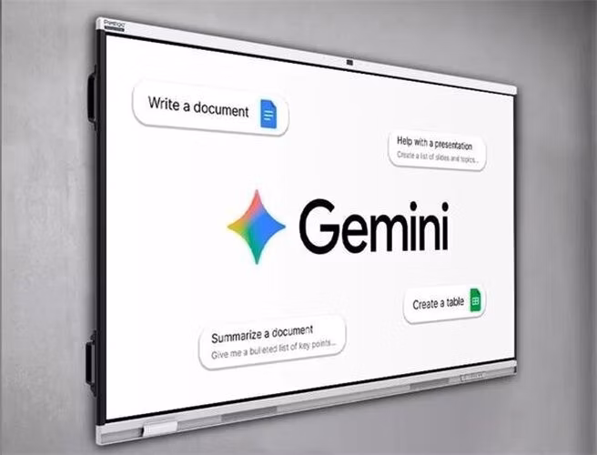 86" PRISM Séria,PRESTIGIO SOLUTIONS, Android 14 EDLA + upgr 16, 50 dotyk, 9H, 3x20W, AI Kamera, 100 000:1,