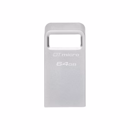 64 GB . USB 3.2 kľúč . Kingston DataTraveler Micro Gen2 USB (r200MB/s, w20MB/s )