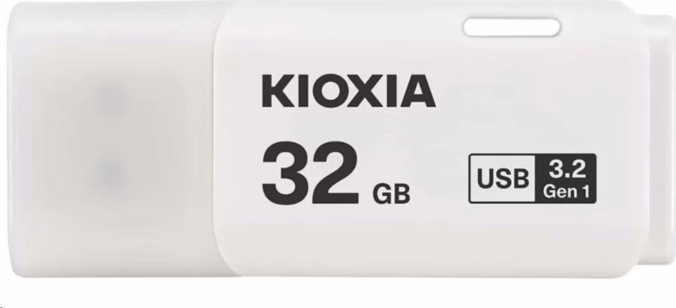 KIOXIA Hayabusa Flash disk 32GB U301, biely