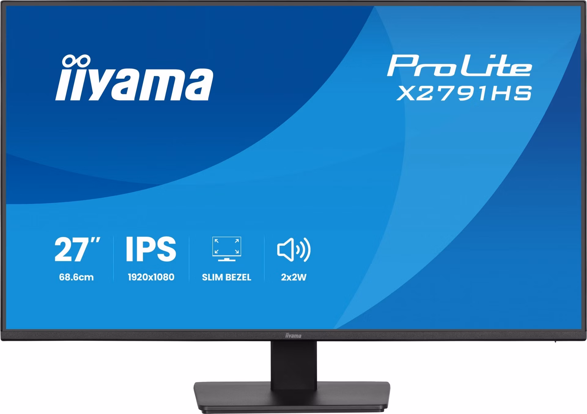 iiyama ProLite/X2791HS-B1/27"/IPS/FHD/120Hz/1ms/Čierna/3R