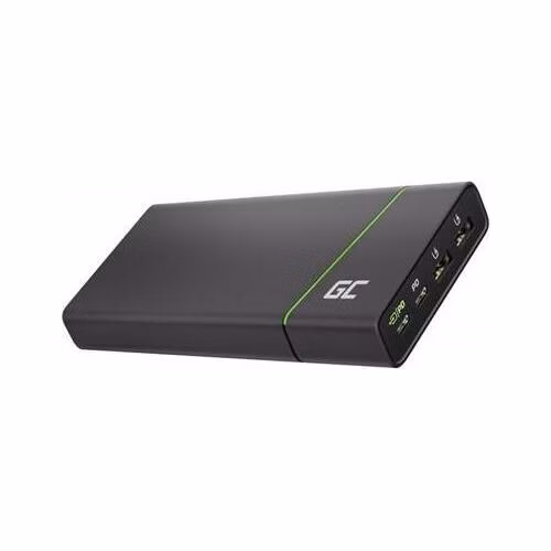 Green Cell Power Bank GC PowerPlay Ultra 26800mAh 128W 4-port for laptop, MacBook, iPad, iPhone, Nintendo Switch and mor