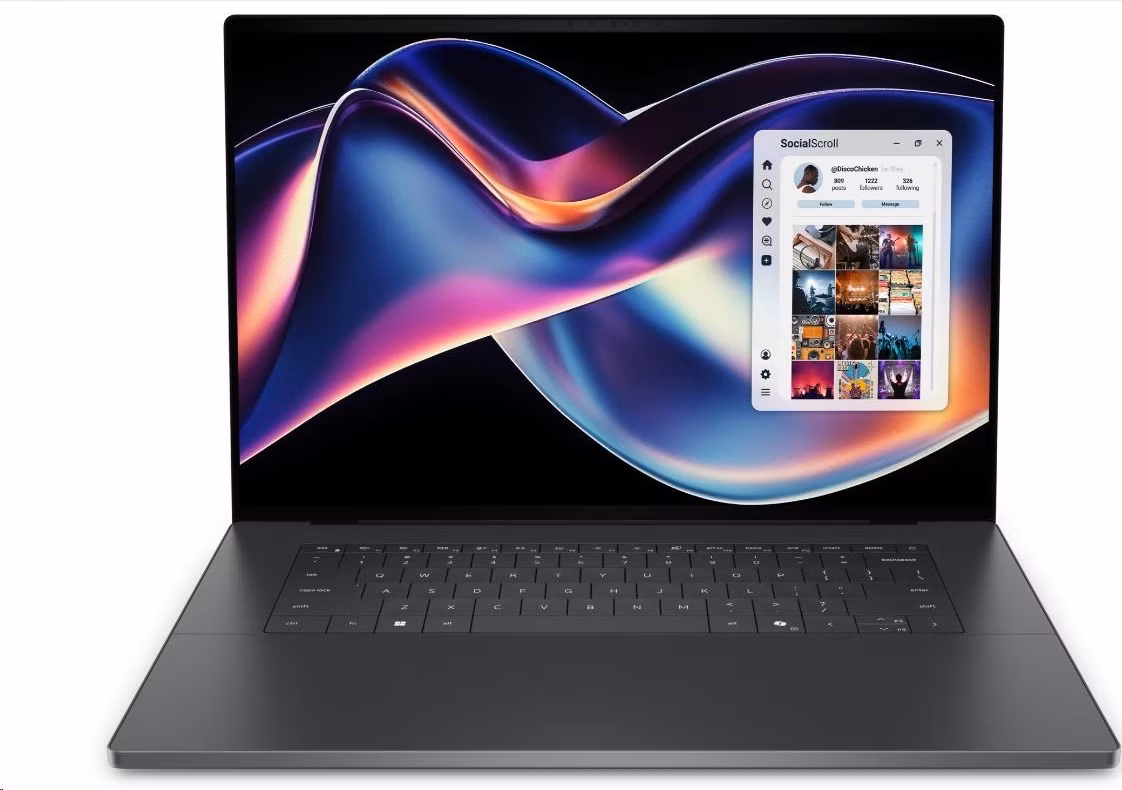 Dell NTB  XPS 16 (DA16260)-Ultra X7-358H/16"touch OLED-400 nits/32GB/1TB SSD/ intel graphic