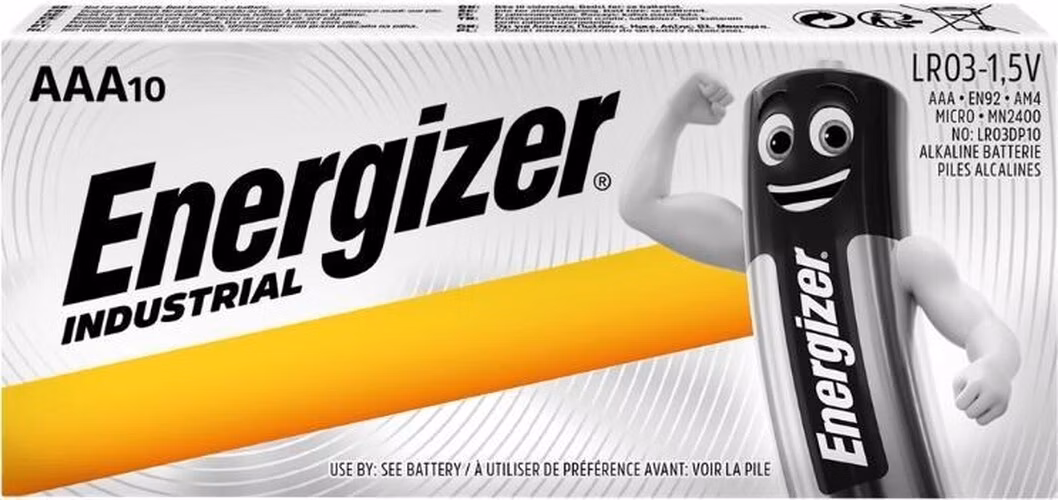 Energizer LR03/10 Industrial AAA 10pack