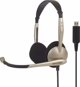 KOSS CS/100 sluchatka s mikrofonom USB