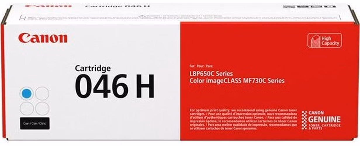 Canon originální toner CRG-046H C, azurová