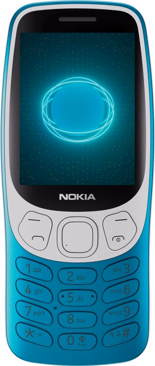 Nokia 3210 Dual SIM, 4G, VoLTe, modrá, (CZ, SK, HU)