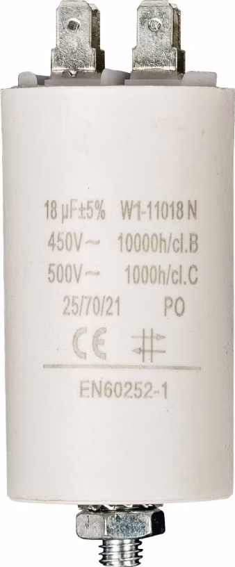 Fixapart W1-11018N - Kondenzátor 450V + Zem Produktové Označení Originálu 18.0uf / 450 v + earth