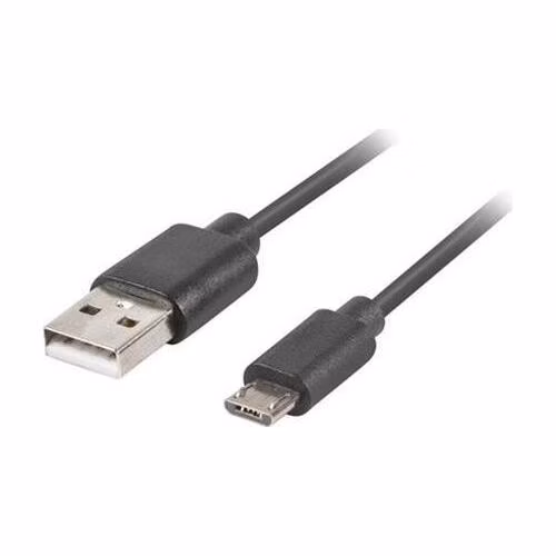LANBERG Micro USB (M) na USB-A (M) 2.0 kabel 1,8m, černý, rychlé nabíjení 3.0