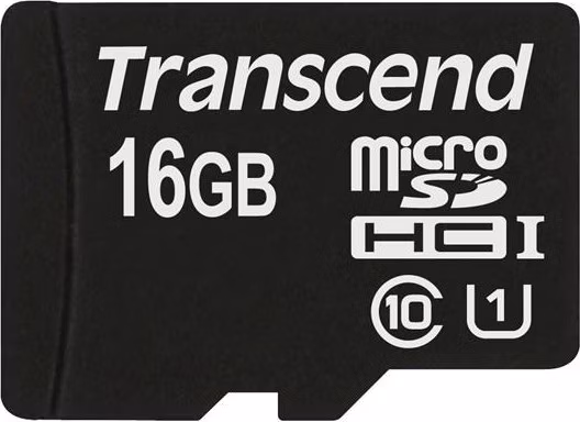 Karta TRANSCEND MicroSDHC 16GB Premium, Class 10 UHS-I 300x, bez adaptéra