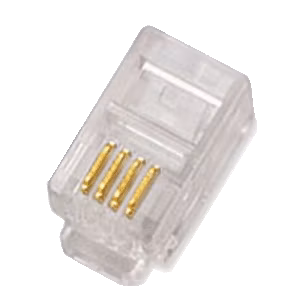 DATACOM Plug UTP CAT3 4p4c- RJ10 lanko - 100 pack