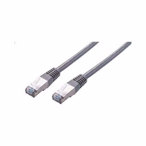 C-TECH Kabel patchcord Cat5e, FTP, šedý, 15m